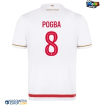 Moški Nogometni dresi AS Monaco Paul Pogba #8 Domači 2025-26 Kratek Rokav